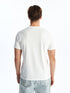 LC Waikiki Crew Neck Short Sleeve Printed Combed Cotton Men's T-shirt